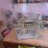 Gabbia pieghevole per cani/gatti taglia 61x47x54