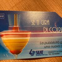 Scheda telefonica rara