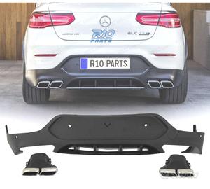 DIFUSORE MERCEDES GLC C253 COUPE 15-18 LOOK AMG GL