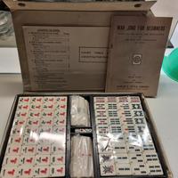 Set Mahjong Vintage in Osso e Bambù – Completo e S