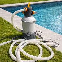 Impianto filtro a sabbia per piscina