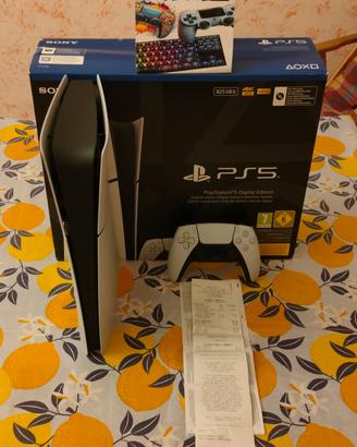 PS5 slim Digital garanzia dicembre 2027 