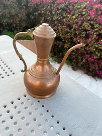 Brocca/Teiera vintage in rame Algeria