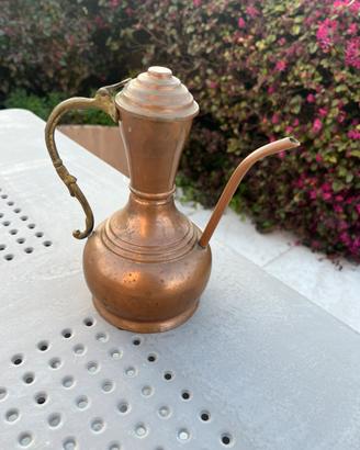 Brocca/Teiera vintage in rame Algeria