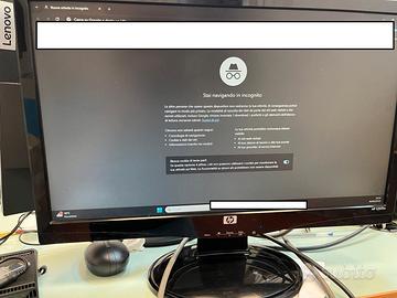 Monitor HP S2031a 20" - buone condizioni