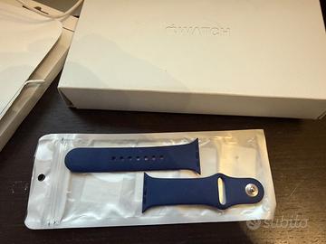 Cinturino Apple Watch Blu abisso originale