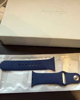 Cinturino Apple Watch Blu abisso originale