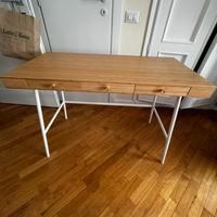 Scrivania Ikea in Bambu