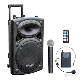 Ibiza PORT12VHF-BT Altoparlante PA Bluetooth