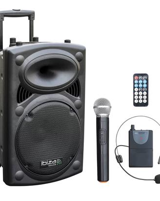 Ibiza PORT12VHF-BT Altoparlante PA Bluetooth
