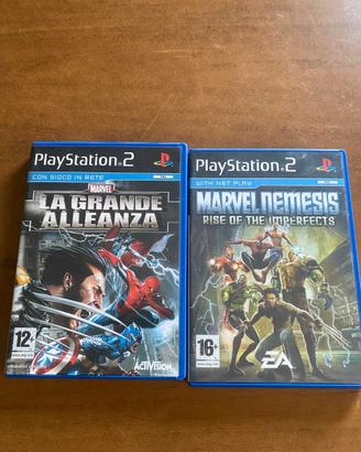 Ps2 marvel nemesis+la grande alleanza