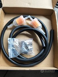 tubo benzina auto moto vespa 5x11 più filtri