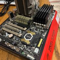 Bundle scheda madre + cpu + ram + PSU