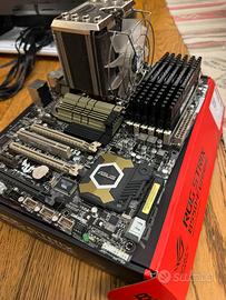 Bundle scheda madre + cpu + ram + PSU