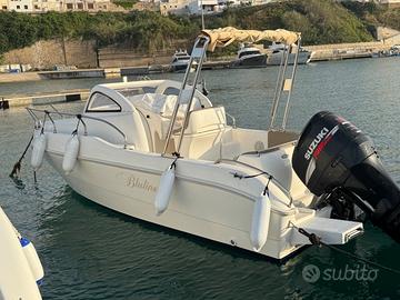 Barca Bluline 23 cabinata 200 cv 4 tempi 120 ore
