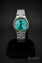 Vintage Seiko 5 Sport Tiffany Dial Day Date 7009