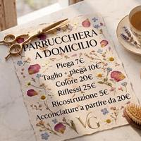 Parrucchiera a domicilio 