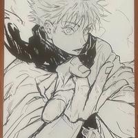 Quadro decorativo Anime Manga (Gojo) - Wall Art in