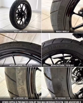 Treno Gomme Dunlop Trailmax Meridian - 1000 km