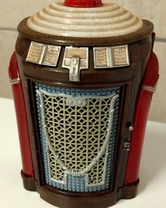 VECCHIO JUKEBOX MINIATURA VINTAGE