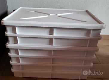 Contenitori per impasto Pizza 6+2 Tappi