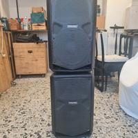 Proel Flash 12 HA. coppia casse attive 500Watt rms