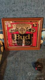 specchio birra Budweiser 