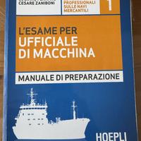 Libro " L'esame per ufficiale di macchina"