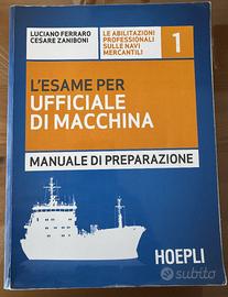 Libro " L'esame per ufficiale di macchina"