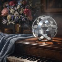 genesa Crystal 16cm alluminio lucido 