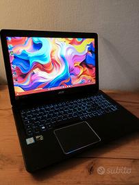 Notebook gaming Acer i7 gtx 8gb ram 