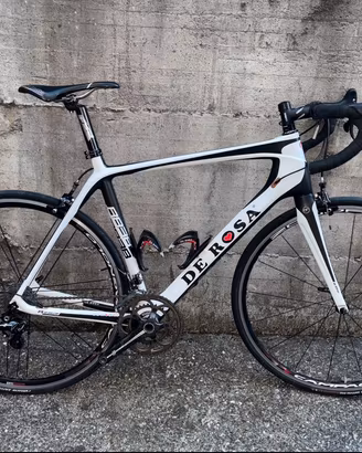 Bici da corsa de rosa carbonio varie misure