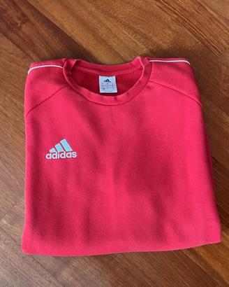 Felpa adidas rossa