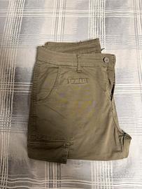 Pantaloni Scout con tasconi verdi uomo - Taglia M