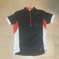 Maglietta ciclismo con zip tagliaL