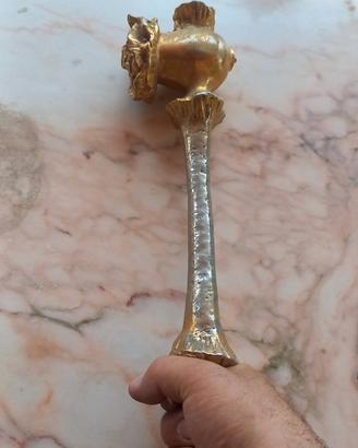 Scettro in ottone massiccio