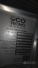 kit solare termico serbatoio+2 pannello solari