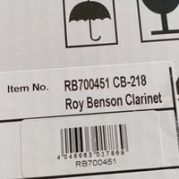 Clarinetto Roy Benson cb218