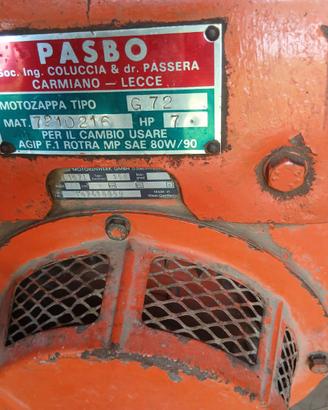 Motozappa Pasbo