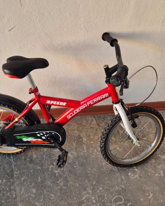 Bicicletta bambino Scuderia Ferrari 14”