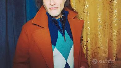 Maglione Uomo Nerovago con Mezza Zip