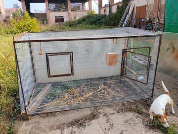 GABBIA / VOLIERA PER PAPPAGALI O VOLATILI