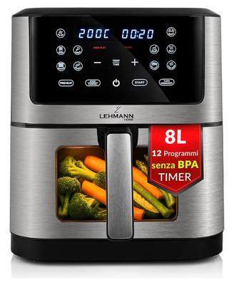 LEHMANN Friggitrice ad Aria XXL 8L