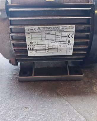 Motore compressore 1,5kw - 2hp