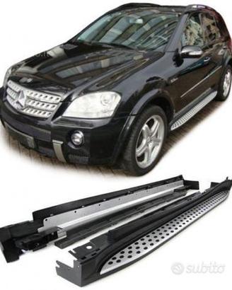 Pedane laterali alluminio mercedes ml w164