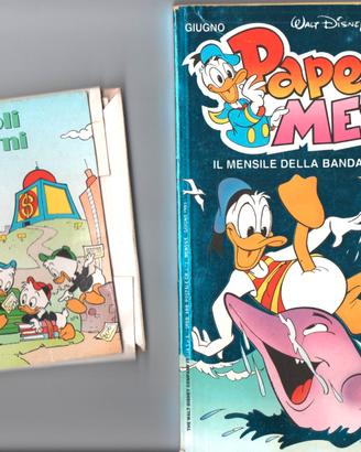 4 card Paperopoli e Dintorni+Paperino Mese 156/93