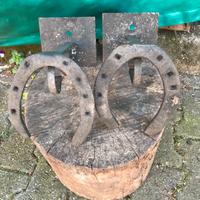 Attaccapanni con ferro da cavallo