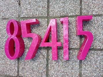 NUMERI LUMINOSI. (A30)