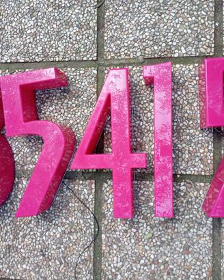 NUMERI LUMINOSI. (A30)