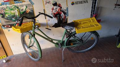 Bicicletta vintage da città artigianale